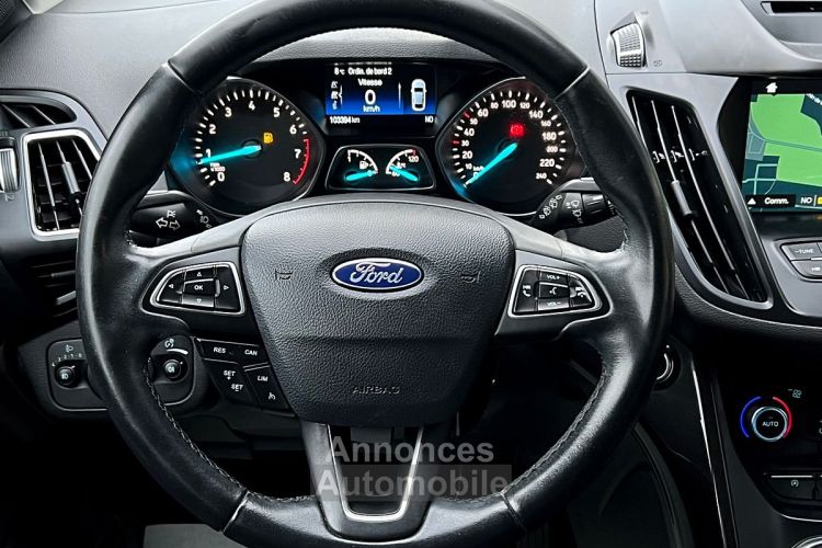 Ford Kuga II PHASE 2 TITANIUM 1.5 ECOBOOST 120 4x2 2WD 1ERE MAIN CUIR APPLE & ANDROID Garantie 1 an - <small></small> 13.970 € <small>TTC</small> - #11