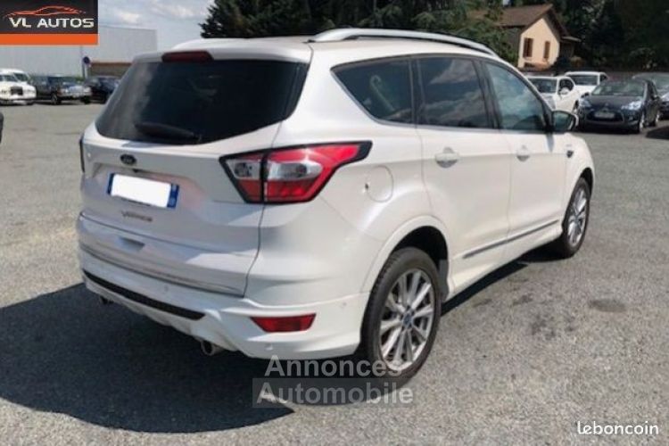 Ford Kuga II Vignale 2.0 TDCi 16V 4x4 Powershift 180 cv toit pano Cuir blanc - <small></small> 19.500 € <small>TTC</small> - #3