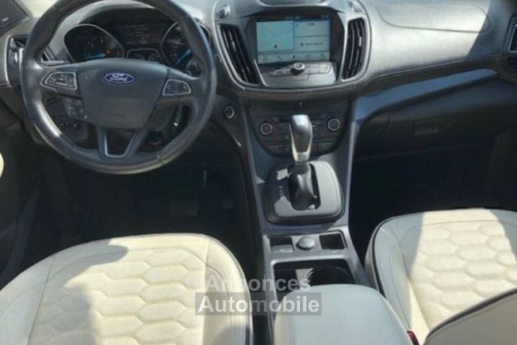 Ford Kuga II Vignale 2.0 TDCi 16V 4x4 Powershift 180 cv toit pano Cuir blanc - <small></small> 19.500 € <small>TTC</small> - #5