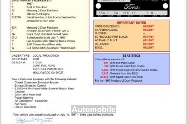 Ford Mustang - <small></small> 37.000 € <small>TTC</small> - #36