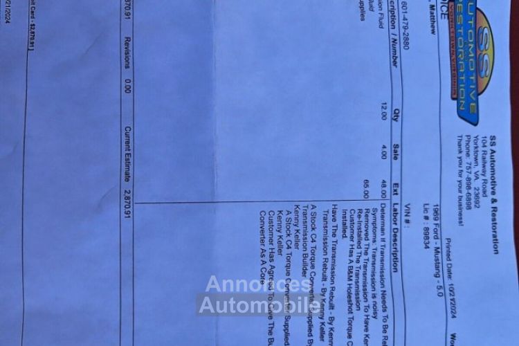 Ford Mustang - <small></small> 24.000 € <small>TTC</small> - #8