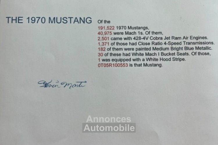 Ford Mustang - <small></small> 111.000 € <small>TTC</small> - #39