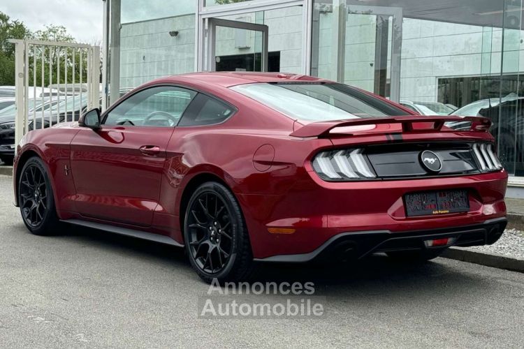 Ford Mustang 2.3i 290CV NEW MODEL ECOBOOST INTERIEUR ROUGE - <small></small> 32.999 € <small>TTC</small> - #9