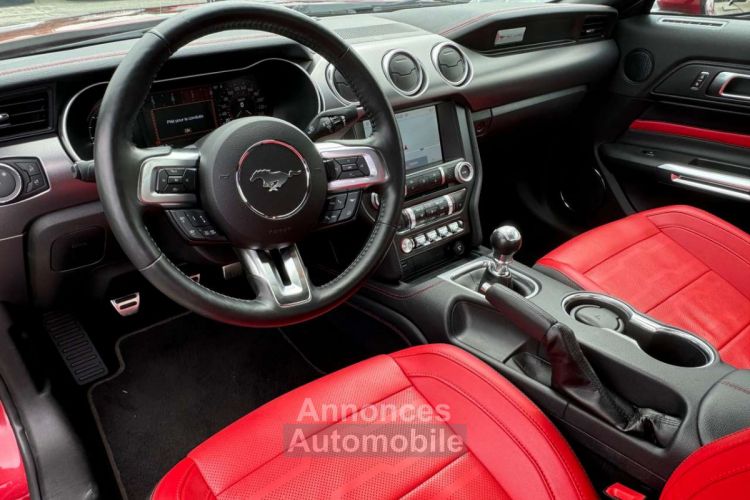 Ford Mustang 2.3i 290CV NEW MODEL ECOBOOST INTERIEUR ROUGE - <small></small> 32.999 € <small>TTC</small> - #13