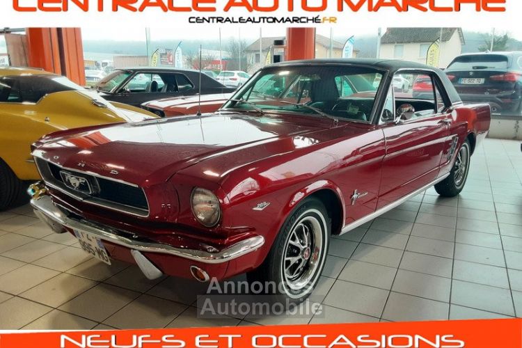 Ford Mustang 289 CI V8 TOIT VINYLE ROUGE - <small></small> 36.900 € <small>TTC</small> - #1