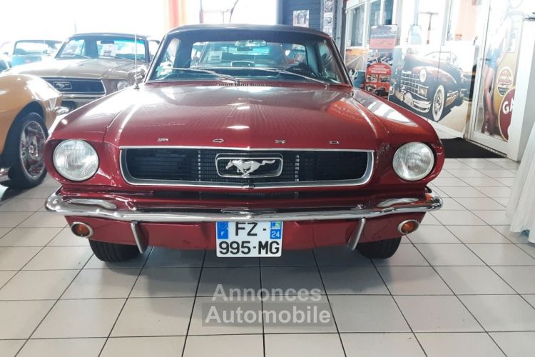 Ford Mustang 289 CI V8 TOIT VINYLE ROUGE - <small></small> 36.900 € <small>TTC</small> - #3
