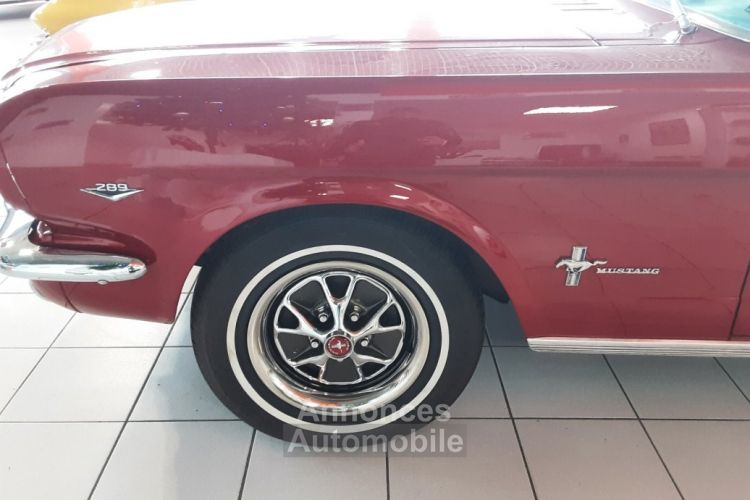 Ford Mustang 289 CI V8 TOIT VINYLE ROUGE - <small></small> 36.900 € <small>TTC</small> - #4