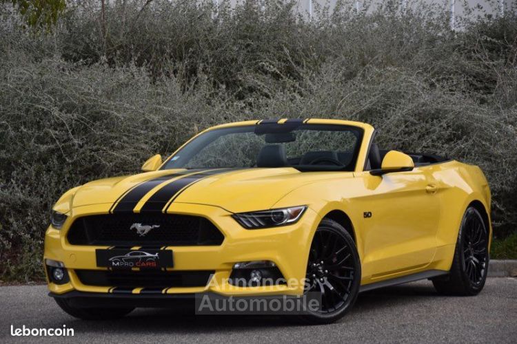 Ford Mustang 5.0 421ch BVA CABRIOLET GT phase 1 - <small></small> 39.990 € <small>TTC</small> - #1