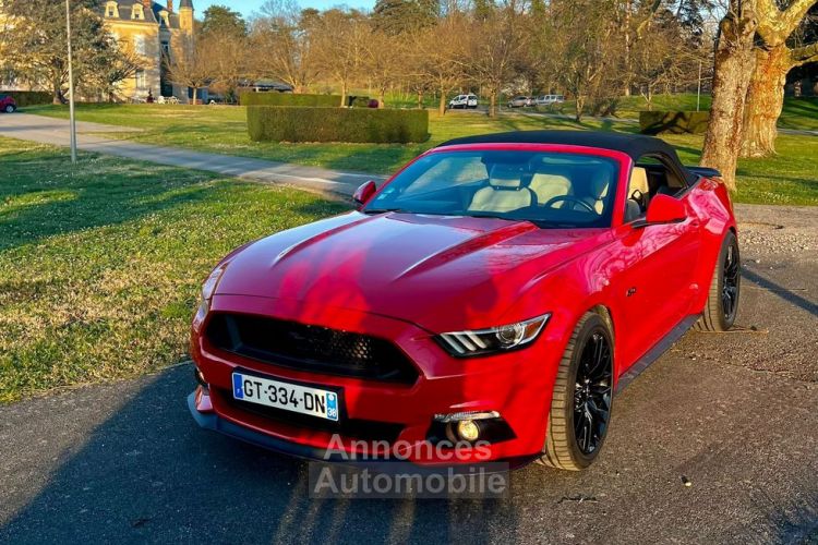 Ford Mustang 5.0 GT Cabriolet 2017 - <small></small> 46.500 € <small>TTC</small> - #1