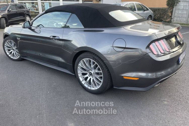 Ford Mustang (6) Convertible V8 BVM6 GT - <small></small> 46.490 € <small>TTC</small> - #4