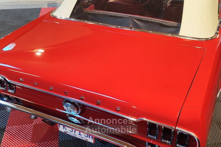 Ford Mustang Cabriolet 1967 - V8 289ci - <small></small> 47.000 € <small>TTC</small> - #37