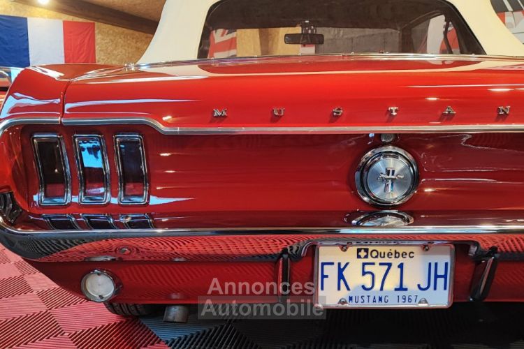 Ford Mustang Cabriolet 1967 - V8 289ci - <small></small> 47.000 € <small>TTC</small> - #33