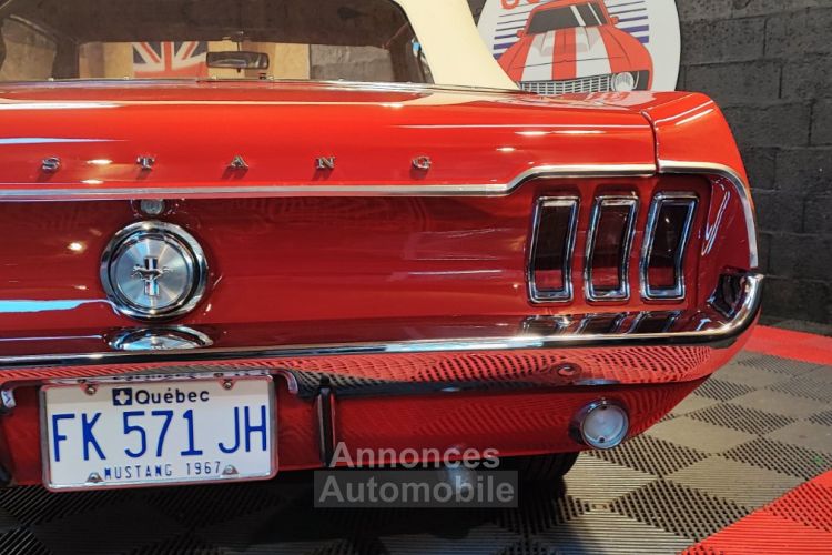 Ford Mustang Cabriolet 1967 - V8 289ci - <small></small> 47.000 € <small>TTC</small> - #34