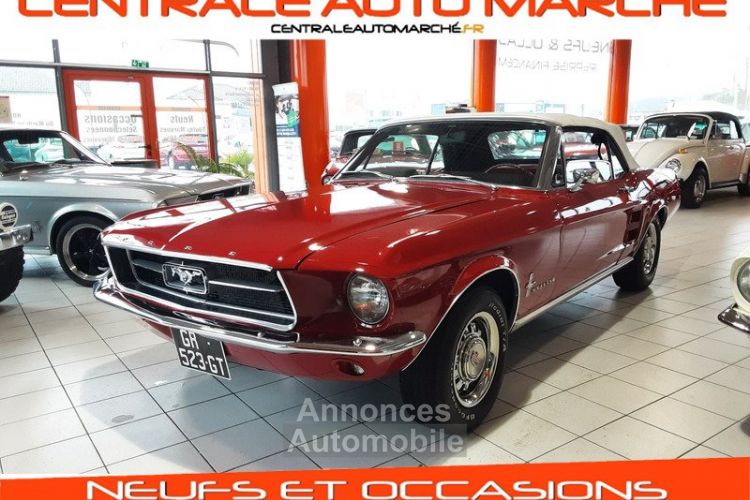 Ford Mustang CABRIOLET 289 CI V8 ROUGE INT - <small></small> 53.990 € <small>TTC</small> - #1