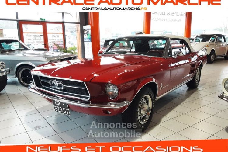 Ford Mustang CABRIOLET 289 CI V8 ROUGE INT - <small></small> 51.900 € <small>TTC</small> - #1