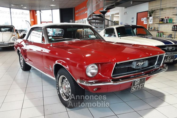 Ford Mustang CABRIOLET 289 CI V8 ROUGE INT - <small></small> 53.990 € <small>TTC</small> - #4