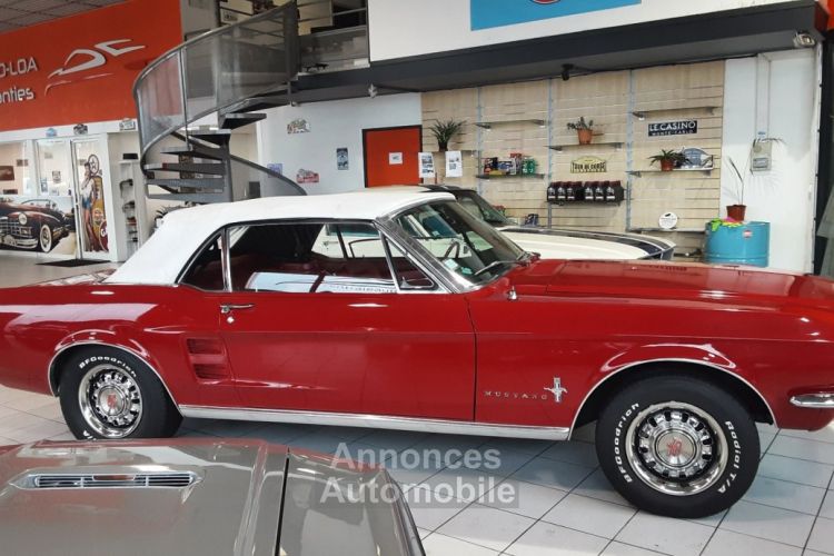 Ford Mustang CABRIOLET 289 CI V8 ROUGE INT - <small></small> 53.990 € <small>TTC</small> - #5