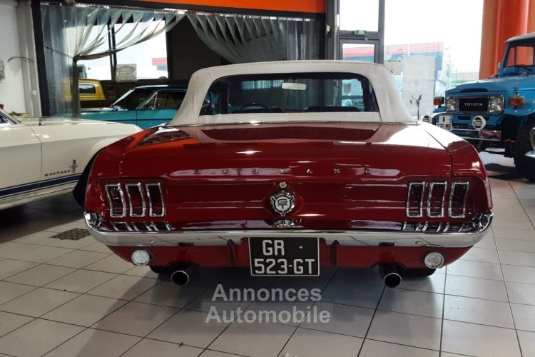 Ford Mustang CABRIOLET 289 CI V8 ROUGE INT - <small></small> 51.900 € <small>TTC</small> - #6