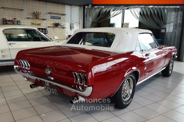 Ford Mustang CABRIOLET 289 CI V8 ROUGE INT - <small></small> 51.900 € <small>TTC</small> - #7