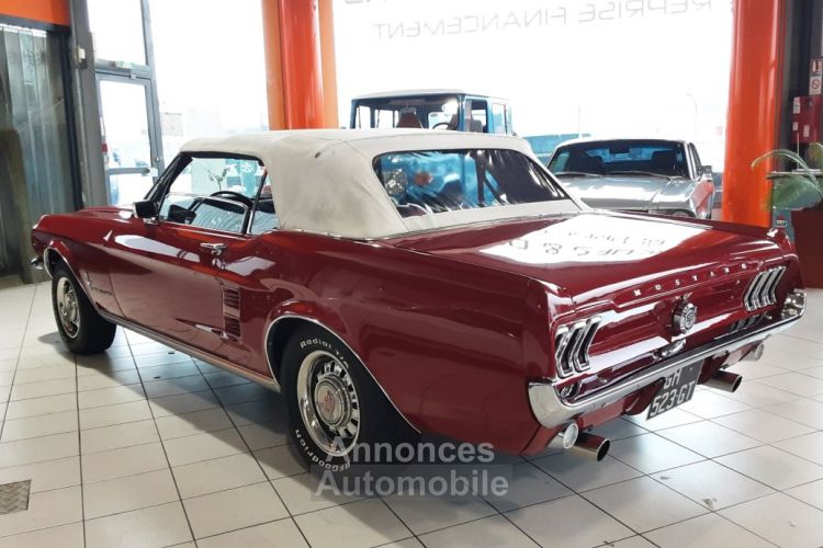 Ford Mustang CABRIOLET 289 CI V8 ROUGE INT - <small></small> 53.990 € <small>TTC</small> - #11