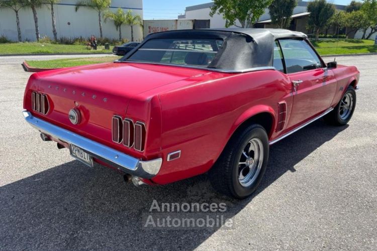 Ford Mustang CABRIOLET 302 CI V8 ROUGE 69 - <small></small> 43.500 € <small>TTC</small> - #4