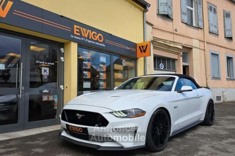 Ford Mustang CABRIOLET 5.0 450 GT BVA CONVERTIBLE PAS DE MALUS  - <small></small> 51.990 € <small>TTC</small> - #1