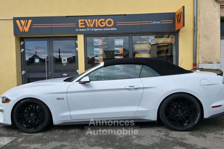 Ford Mustang CABRIOLET 5.0 450 GT BVA CONVERTIBLE PAS DE MALUS  - <small></small> 51.990 € <small>TTC</small> - #3