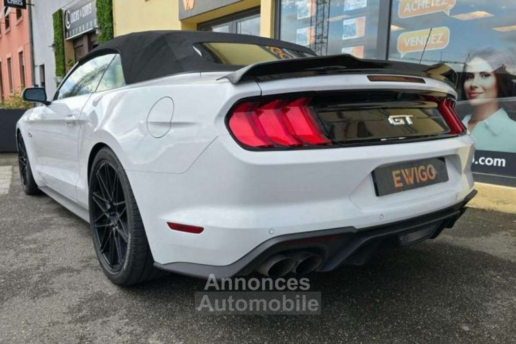 Ford Mustang CABRIOLET 5.0 450 GT BVA CONVERTIBLE PAS DE MALUS  - <small></small> 51.990 € <small>TTC</small> - #4