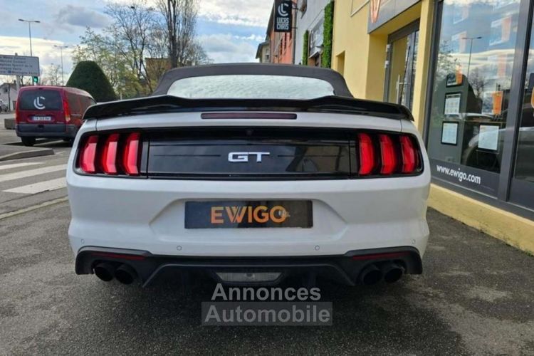 Ford Mustang CABRIOLET 5.0 450 GT BVA CONVERTIBLE PAS DE MALUS  - <small></small> 51.990 € <small>TTC</small> - #5