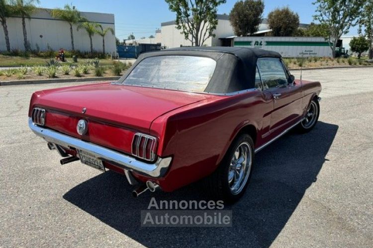 Ford Mustang CABRIOLET CODE C 289CI V8 ROUGE 1966 - <small></small> 49.900 € <small>TTC</small> - #2