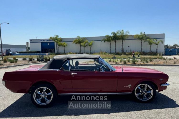 Ford Mustang CABRIOLET CODE C 289CI V8 ROUGE 1966 - <small></small> 49.900 € <small>TTC</small> - #3