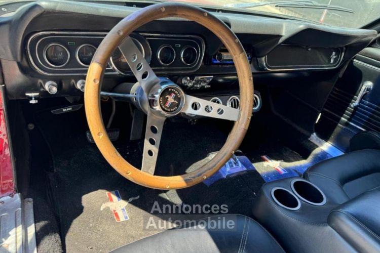 Ford Mustang CABRIOLET CODE C 289CI V8 ROUGE 1966 - <small></small> 49.900 € <small>TTC</small> - #5