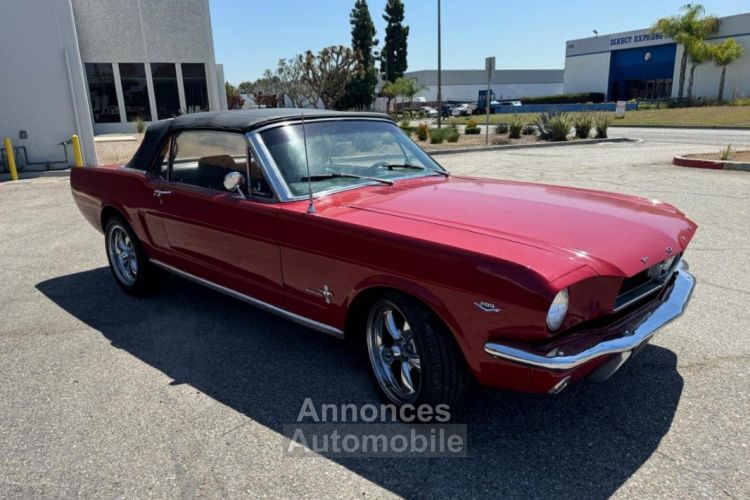 Ford Mustang CABRIOLET CODE C 289CI V8 ROUGE 1966 - <small></small> 49.900 € <small>TTC</small> - #8