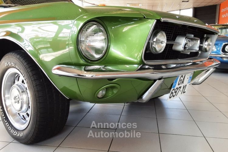 Ford Mustang CABRIOLET VERT 289CI V8 1967 CODE A - <small></small> 51.500 € <small>TTC</small> - #15