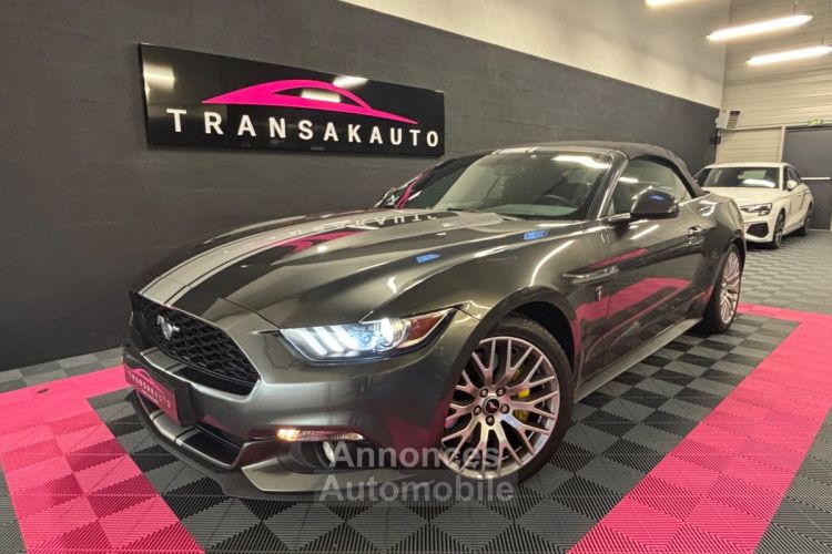 Ford Mustang CONVERTIBLE 2.3 EcoBoost 317ch, Stage 1 Ethanol, Ligne RAGAZZON - <small></small> 38.490 € <small>TTC</small> - #1