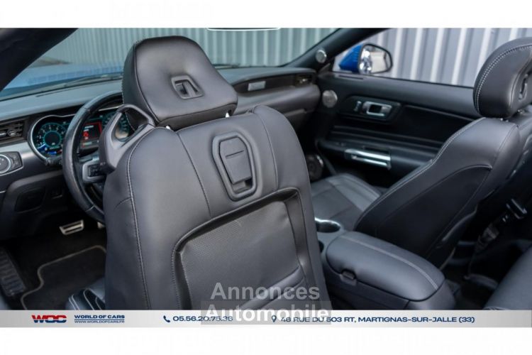 Ford Mustang Convertible 5.0 V8 450 / Disponible en France - <small></small> 48.990 € <small>TTC</small> - #41