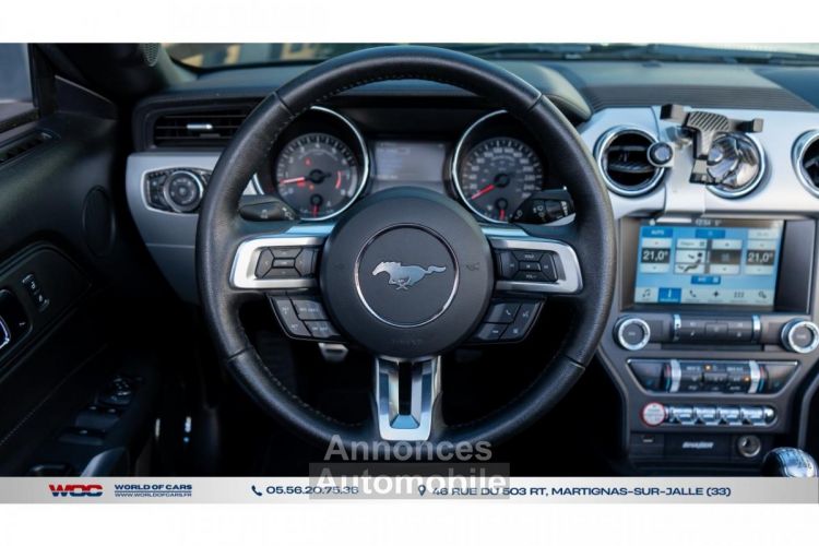 Ford Mustang Convertible 5.0 V8 Ti-VCT - 421 CONVERTIBLE 2015 CABRIOLET GT PHASE 1 - <small></small> 41.900 € <small>TTC</small> - #21