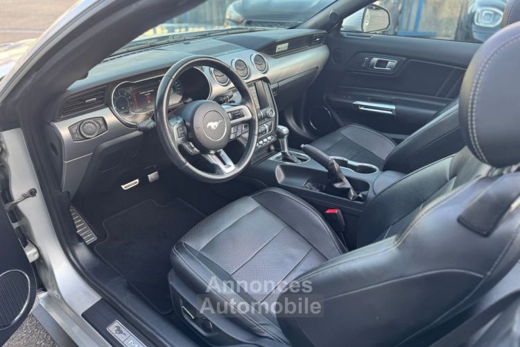 Ford Mustang Convertible Cabriolet 2.3 EcoBoost 290ch BVA10 Origine France - <small></small> 39.990 € <small>TTC</small> - #6