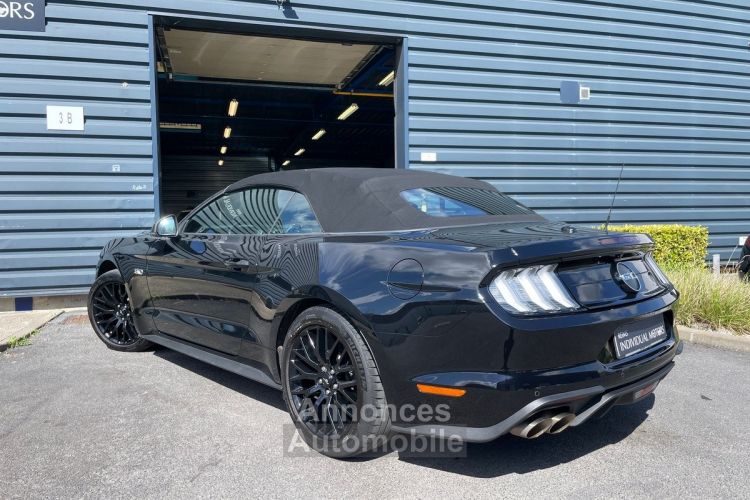 Ford Mustang convertible gt 450ch bva10 cabriolet full black 1e main malus inclus en stock - <small></small> 53.990 € <small>TTC</small> - #3