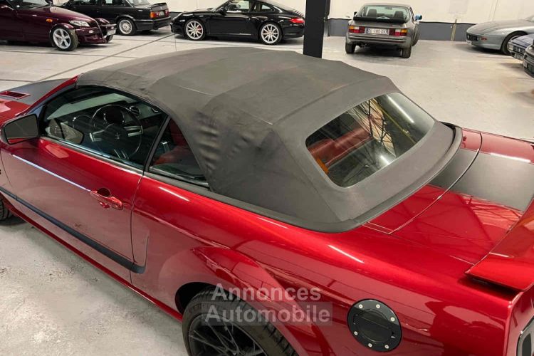 Ford Mustang Convertible V8 BVA CABRIOLET V8 ROUGE BORDEAUX - BVA - CAMERA - ECHAPPEMENT INOX - COLLECTEUR - ARBRES A CAMES - KIT GROS FREINS BREMBO - - <small></small> 29.990 € <small>TTC</small> - #16