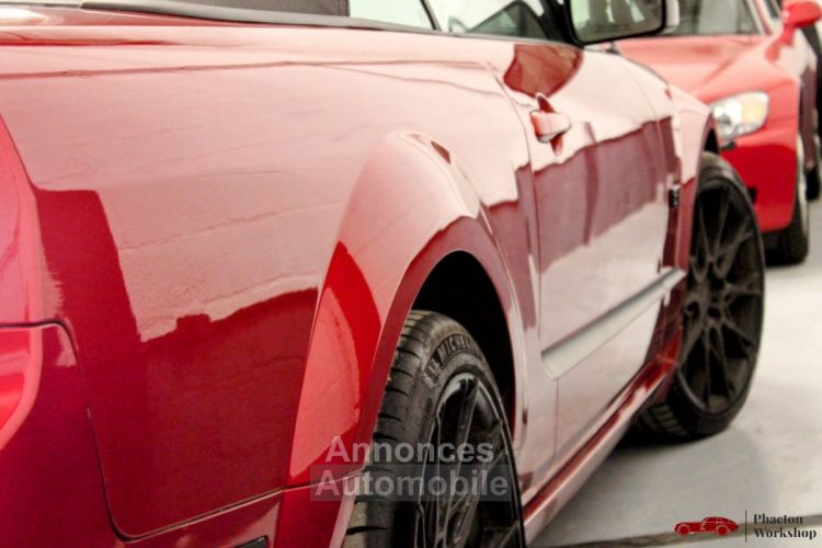 Ford Mustang Convertible V8 BVA CABRIOLET V8 ROUGE BORDEAUX - BVA - CAMERA - ECHAPPEMENT INOX - COLLECTEUR - ARBRES A CAMES - KIT GROS FREINS BREMBO - - <small></small> 29.990 € <small>TTC</small> - #45