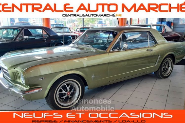 Ford Mustang COUPE 289 CI V8 1965 VERTE - <small></small> 37.500 € <small>TTC</small> - #1