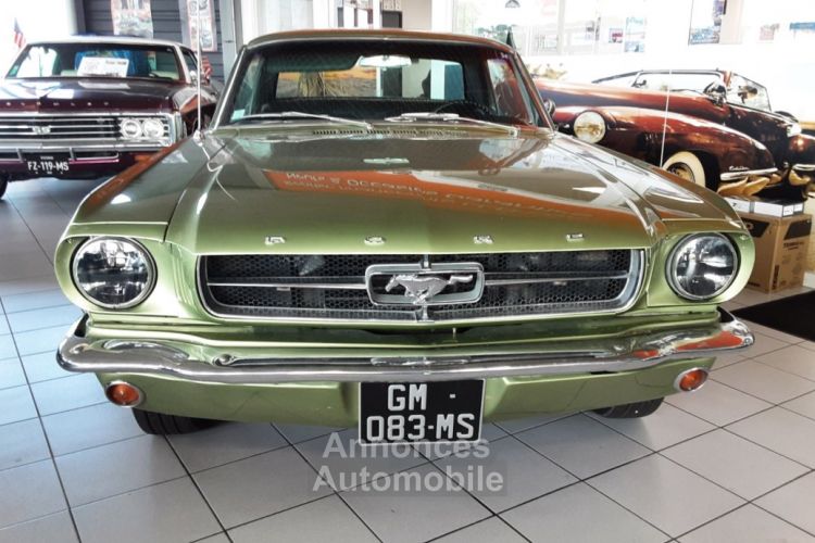 Ford Mustang COUPE 289 CI V8 1965 VERTE - <small></small> 37.500 € <small>TTC</small> - #7