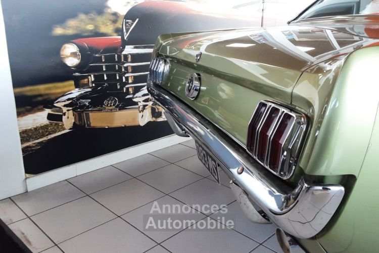 Ford Mustang COUPE 289 CI V8 1965 VERTE - <small></small> 37.500 € <small>TTC</small> - #23