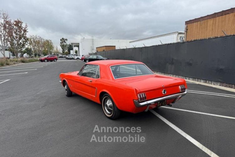 Ford Mustang COUPE 289 CI V8 CODE C POPY RED - <small></small> 33.500 € <small>TTC</small> - #19