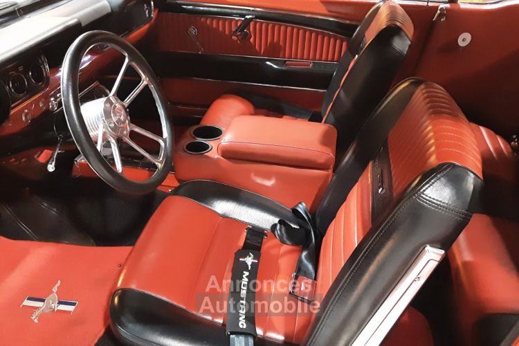 Ford Mustang COUPE 289 CI V8 ROUGE 1966 BOITE AUTO - <small></small> 39.900 € <small>TTC</small> - #7