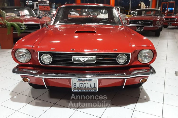 Ford Mustang COUPE 289 CI V8 ROUGE 1966 BOITE AUTO - <small></small> 39.900 € <small>TTC</small> - #12