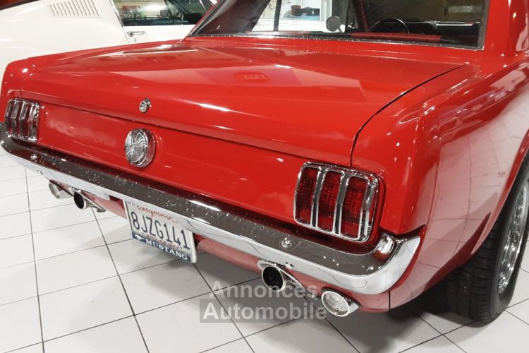 Ford Mustang COUPE 289 CI V8 ROUGE 1966 BOITE AUTO - <small></small> 39.900 € <small>TTC</small> - #16