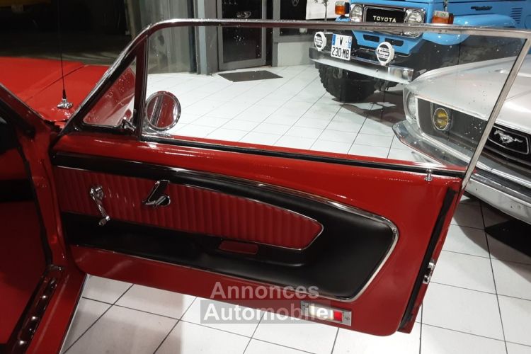 Ford Mustang COUPE 289 CI V8 ROUGE 1966 BOITE AUTO - <small></small> 39.900 € <small>TTC</small> - #27