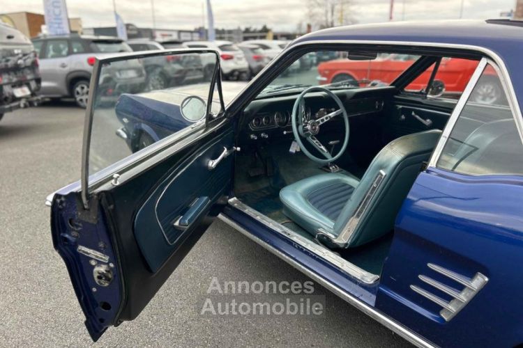 Ford Mustang COUPE 289CI V8 1966 BLEU - <small></small> 34.900 € <small>TTC</small> - #5